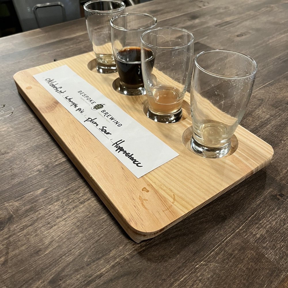 Bespoke Brewing - Beer flight - Breweries Near Me - Ronks, Pennsylvania Bespoke Brewing - Beer flight - Breweries Near Me - Ronks, Pennsylvania
