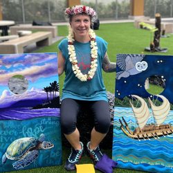 Paint and Sip Oahu