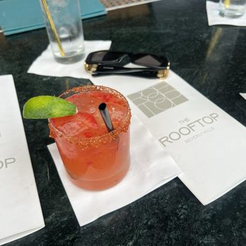 The Rooftop - Strawberry Marg - Asian Fusion Near Me - Beverly Hills, California The Rooftop - Strawberry Marg - Asian Fusion Near Me - Beverly Hills, California
