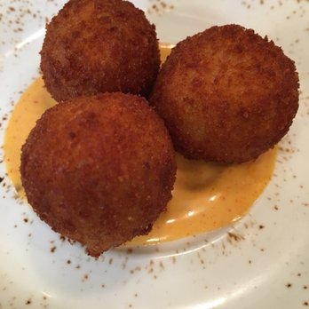 Lupo - Jamon and cheese croquettes $3 - Tapas/Small Plates Near Me - Columbus, Ohio Lupo - Jamon and cheese croquettes $3 - Tapas/Small Plates Near Me - Columbus, Ohio