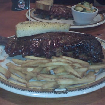 Bubba's SmokeHouse & Spirits - This be good eatin', one half of our FULL rack, baby back, BAM! - Barbeque Near Me - Paso Robles, California