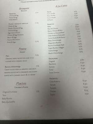 Menu photo 2 La Playita San Jose, CA Menu photo 2 La Playita San Jose, CA
