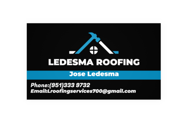Ledesma Roofing Logo