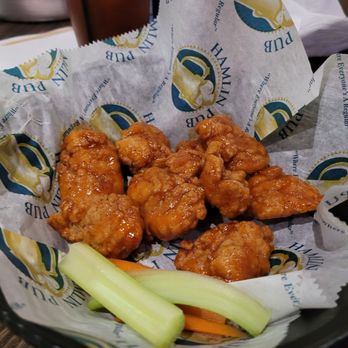 Hamlin Pub - a plate of chicken wings and celery sticks - Pubs Near Me - Richmond, Michigan Hamlin Pub - a plate of chicken wings and celery sticks - Pubs Near Me - Richmond, Michigan