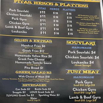 King Souvlaki - Menu - Food Trucks Near Me - Bayside, New York King Souvlaki - Menu - Food Trucks Near Me - Bayside, New York