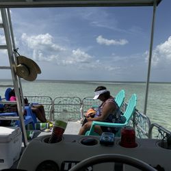 Backcountry Boat Rentals - Relaxing in the sun