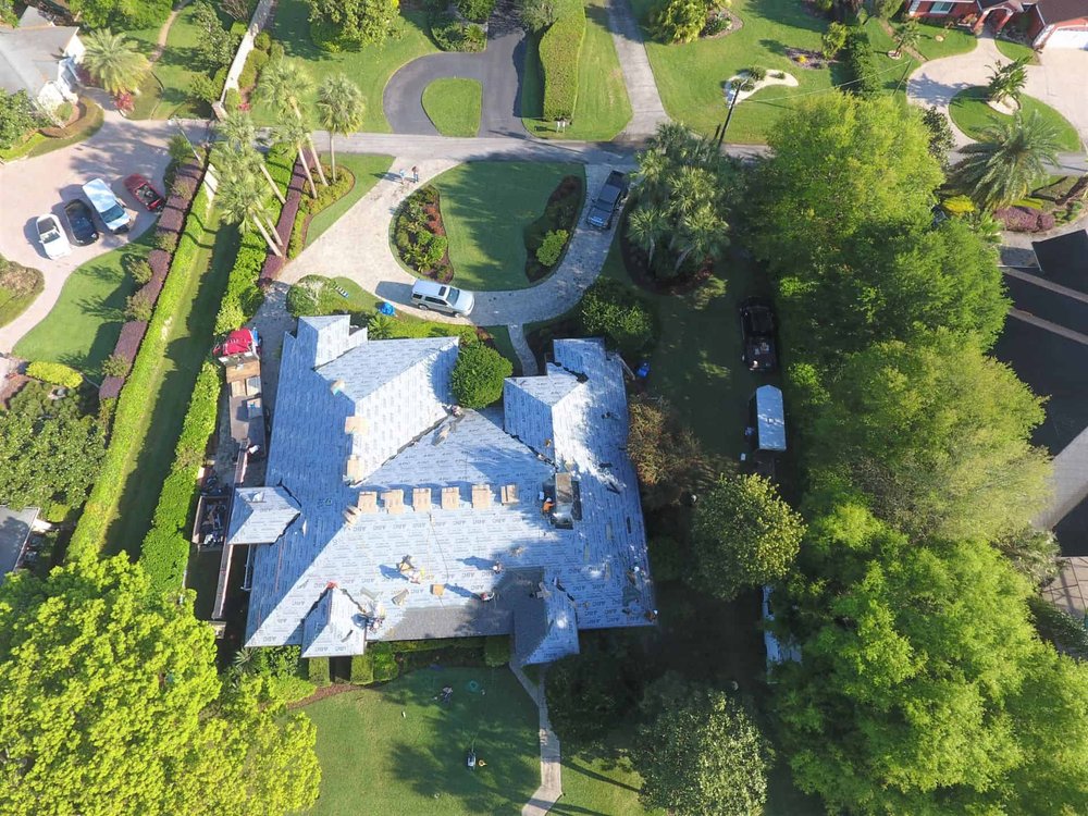 Slide of Eco Roofing Division