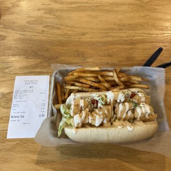 Savannah Seafood Shack - Shrimp Poboy and Cajun fries - Seafood Near Me - Savannah, Georgia Savannah Seafood Shack - Shrimp Poboy and Cajun fries - Seafood Near Me - Savannah, Georgia