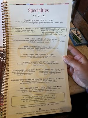Menu photo 4 The Cheesecake Factory Arcadia, CA Menu photo 4 The Cheesecake Factory Arcadia, CA