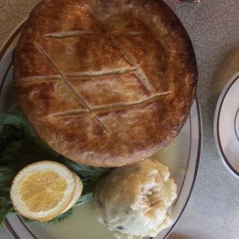 Crandalls - Chicken pot pie with mashed potatoes. - American Near Me - Hebron, Illinois Crandalls - Chicken pot pie with mashed potatoes. - American Near Me - Hebron, Illinois