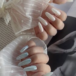 Nail Club 20 - Gel X extension with design.
Please call or text us at 626-316 -9903 for an appointment. Check us on Instagram: Nailclub20