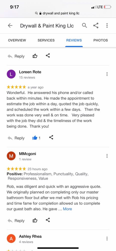 Slide of Walls and Floors