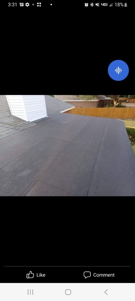 Slide of James Hudock roofing and repairs