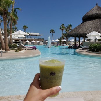 Paradisus Los Cabos - Having a drink at the main pool. - Hotels Near Me - Los Cabos, BCS Paradisus Los Cabos - Having a drink at the main pool. - Hotels Near Me - Los Cabos, BCS