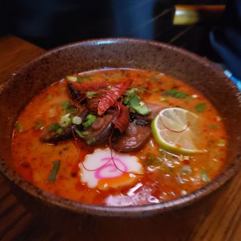 11 Tigers - Chashu Tom Yum Ramen - Asian Fusion Near Me - New York, New York 11 Tigers - Chashu Tom Yum Ramen - Asian Fusion Near Me - New York, New York