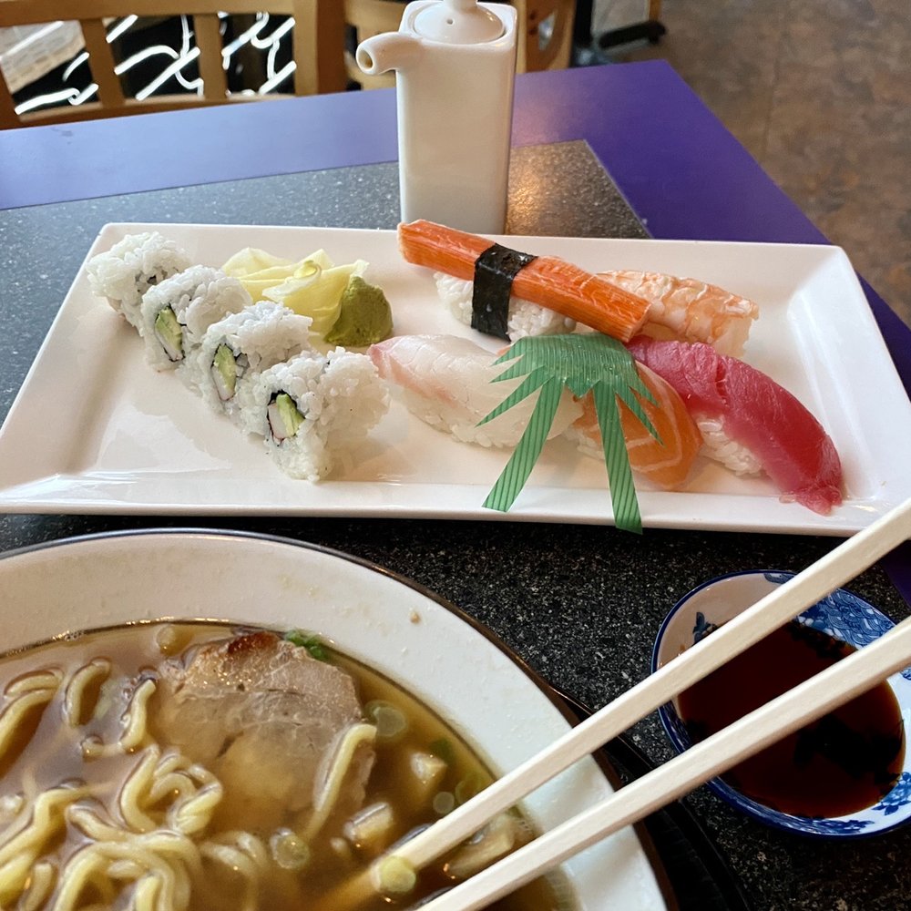 Sushi Zen - a bowl of ramen and chopsticks on a table - Sushi Bars Near Me - Savannah, Georgia Sushi Zen - a bowl of ramen and chopsticks on a table - Sushi Bars Near Me - Savannah, Georgia