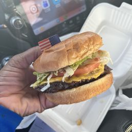Smashed Cheeseburger Smashed Cheeseburger
