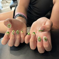 My daughter loved her nail design! It was better than what she selected on Insta as an example...