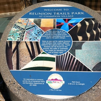 Reunion Trails Park - Parks Near Me - Henderson, Nevada