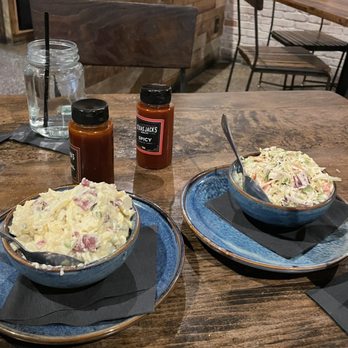 Texas Jack's Barbecue - Mashed potatoes and Coleslaw - Barbeque Near Me - Arlington, Virginia
