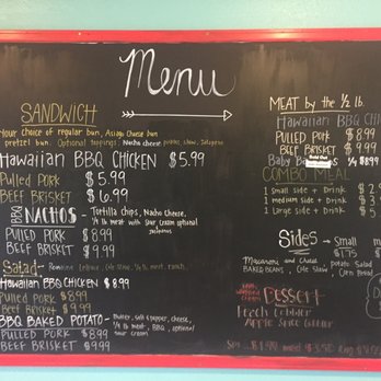 Idk BBQ - Menu - Barbeque Near Me - Tropic, Utah