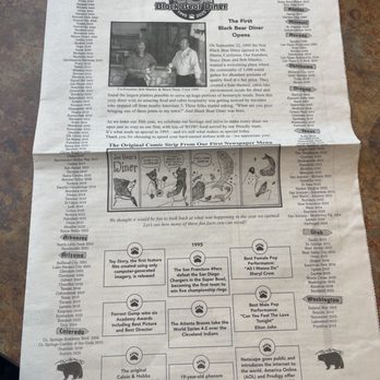 Black Bear Diner Johnstown - Fun menu and history - Diners Near Me - Johnstown, Colorado