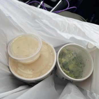 Fazoli's - two bowls of ice cream and a cup of broccoli - Italian Near Me - Hilliard, Ohio