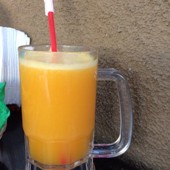 Potzolcano - Fresh orange juice. - Mexican Near Me - Santa Ana, California