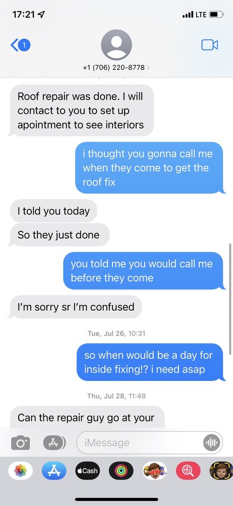 Slide of Horizon Roofing