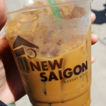 New Saigon Bakery & Deli - Iced coffee Viet style (aka strong yet slightly sweet) - Vietnamese Near Me - Denver, Colorado New Saigon Bakery & Deli - Iced coffee Viet style (aka strong yet slightly sweet) - Vietnamese Near Me - Denver, Colorado