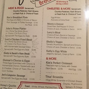 Bonnie Lu's - Menu - Cafes Near Me - Ojai, California