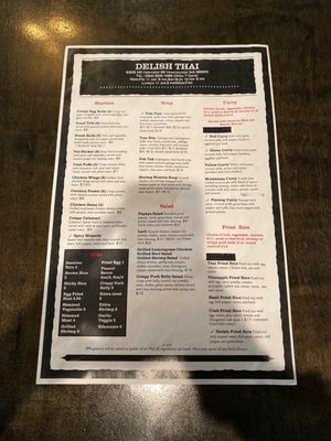 Menu photo 2 Delish Thai Vancouver, WA
