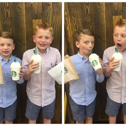 Starbucks - After school treats are the best. Thank you for always being kind and accommodating to kids!