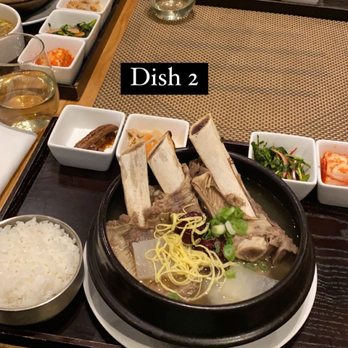 Gayeon - Galbetang- so much meat, perfect broth, and amazing banchan! - Korean Near Me - Fort Lee, New Jersey