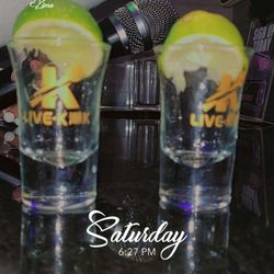 Live K Karaoke - Shot glasses