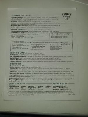 Menu photo 8 Bonefish Grill Boynton Beach, FL