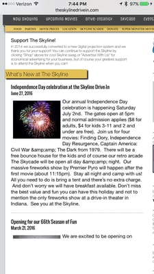 The Skyline Drive-In by null
