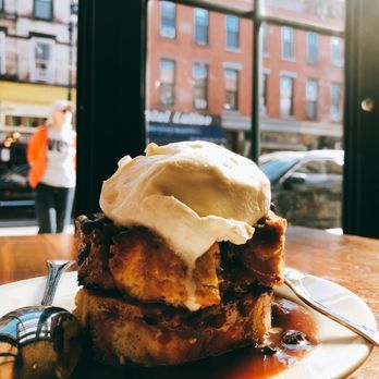 Clover Club - BEST BREAD PUDDING OF LIFE - Lounges Near Me - Brooklyn, New York