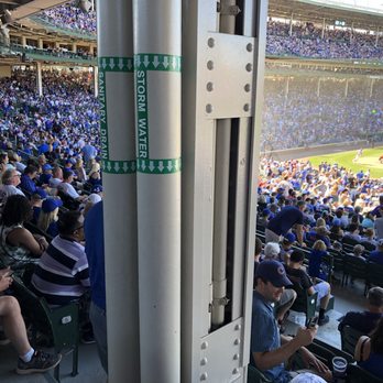 Wrigley Field - The column in Section 228, row 6, seat 1 - Stadiums & Arenas Near Me - Chicago, Illinois