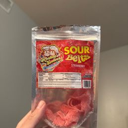 Strawberry sour belts Strawberry sour belts