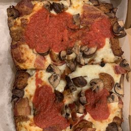 This thing was so heavy and delicious This thing was so heavy and delicious