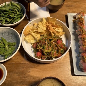 Amakara - Grilled Edamame, Hamachi Bite Roll, and Spicy Poke - Sushi Bars Near Me - Dublin, California