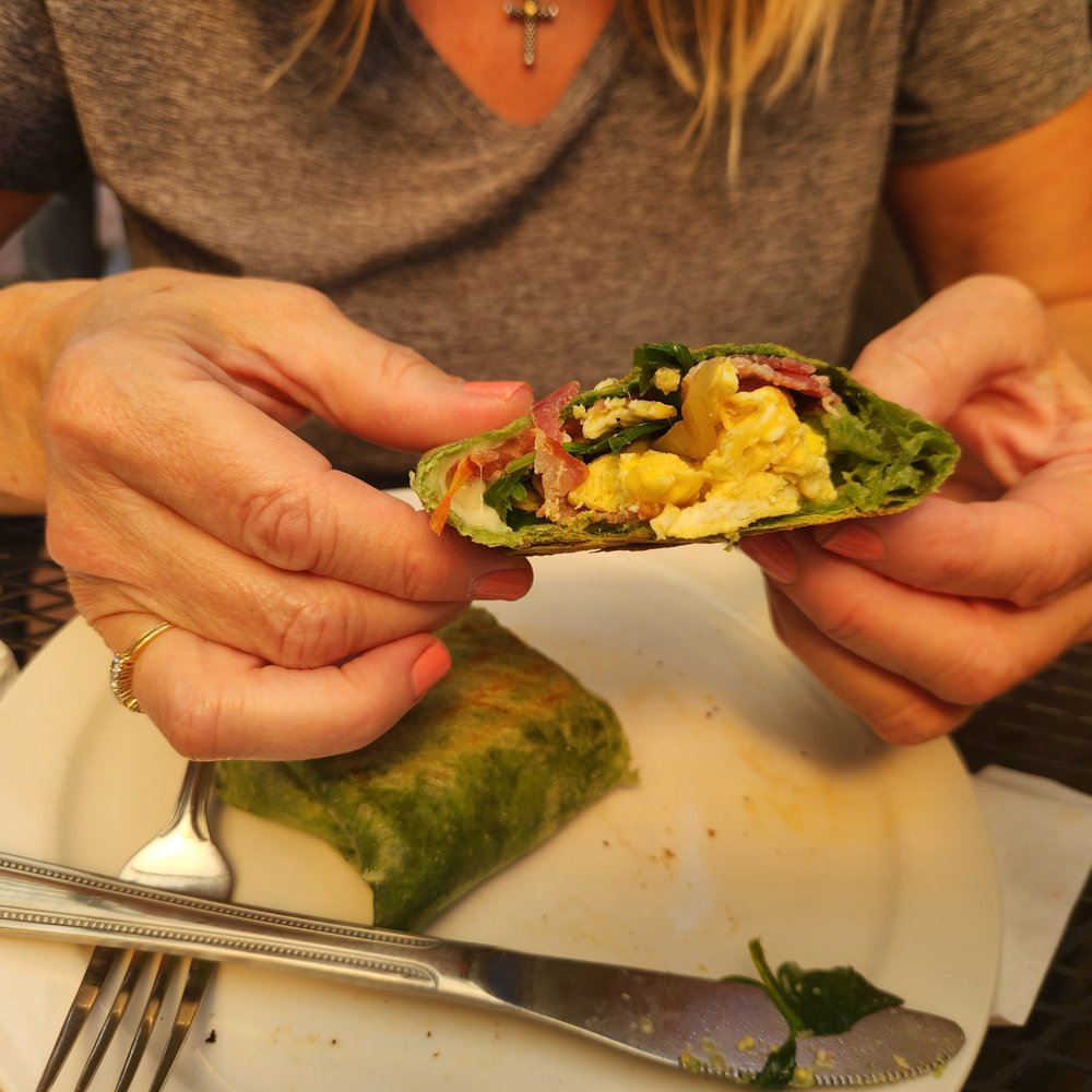 Garden Breakfast Burrito