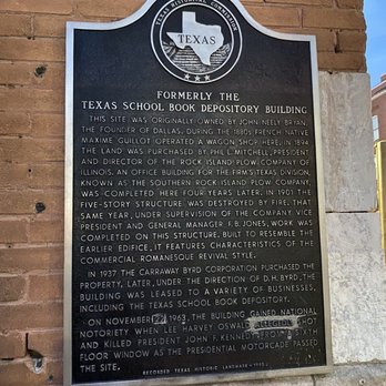 Texas School Book Depository - Landmarks & Historical Buildings Near Me - Dallas, Texas Texas School Book Depository - Landmarks & Historical Buildings Near Me - Dallas, Texas