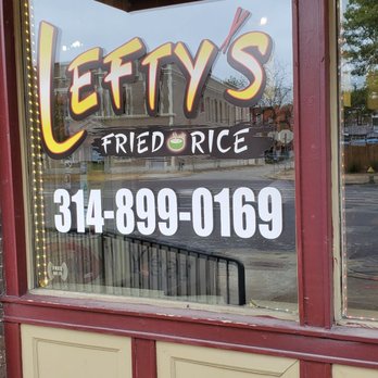 Lefty's Fried Rice - Lefty's Chinese Restaurant - Chinese Near Me - St. Louis, Missouri