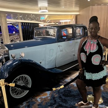 Carnival Celebration - A Blue Rolls Royce...why not take a picture with it in the background. - Travel Services Near Me - Miami, Florida
