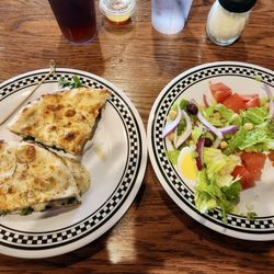 Anthony's Coal Fired Pizza & Wings - Salad & Broccoli rabe chicken sandwich