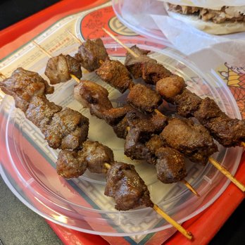 Gene's Chinese Flatbread Cafe - Lamb skewers - Chinese Near Me - Boston, Massachusetts