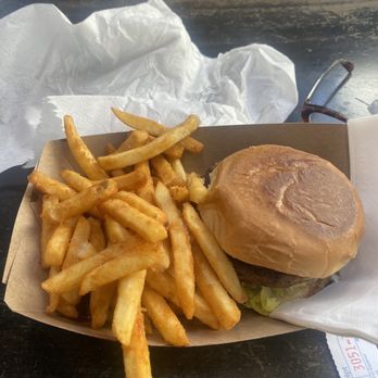 Little Village Grill - Black bean burger fries - Greek Near Me - Charlotte, North Carolina Little Village Grill - Black bean burger fries - Greek Near Me - Charlotte, North Carolina