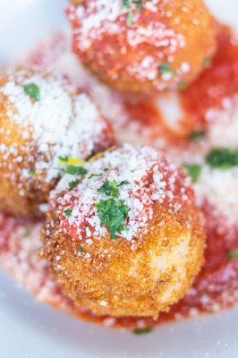 Photo of Café Lily - Decatur, GA, US. arancini balls